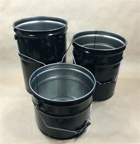 Open Head Steel Pails; Metal Buckets 